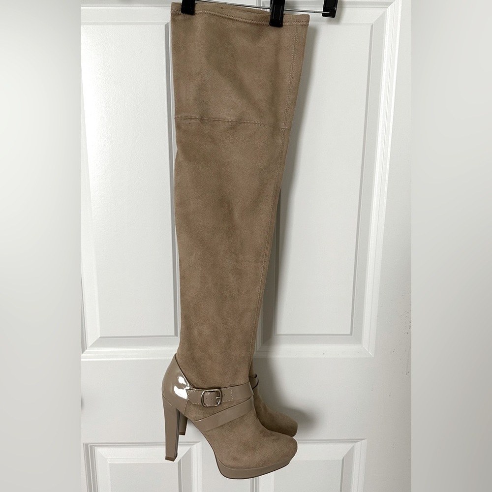 JLo over the knee boots